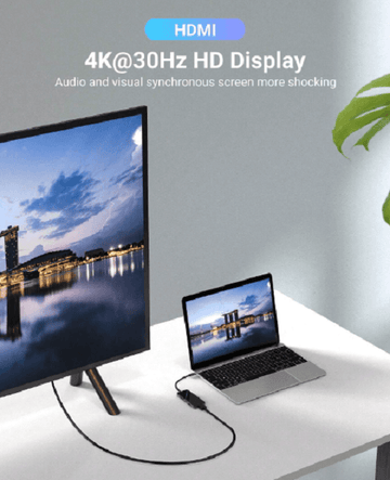 Amazon USB C Hub 7 in 1  Multifunction HDTV Adapter to 4K HDMI 100W PD 3x USB 3.0 Ports SD/TF Card Reader for Surface, Dell XPS MacBook/Pro/Air & More, Glass Finish Multi Port Dongle - Imported from UK